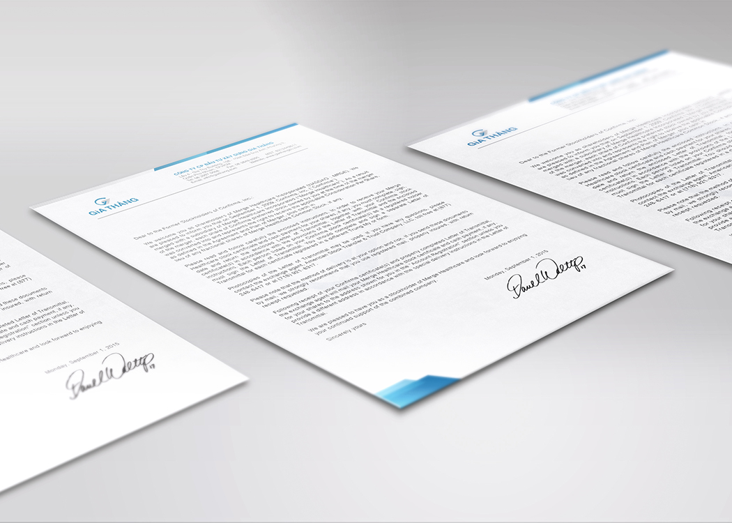 GIA THẮNG - Thiết kế logo và nhận diện thương hiệu công ty xây dựng Gia Thắng